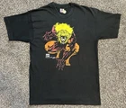 Vintage 1993 Marvel Comic SABRETOOTH T-Shirt L FOTL USA Made X-Men Single Stitch