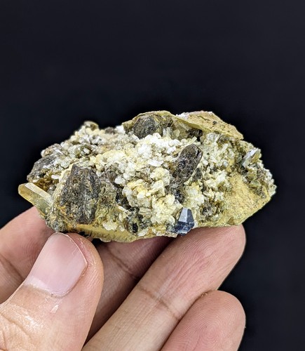 Natural Anatase Crystal on Matrix Specimens Lot From Kharan Pakistan 1.1Kg 14Pcs - Picture 9 of 16