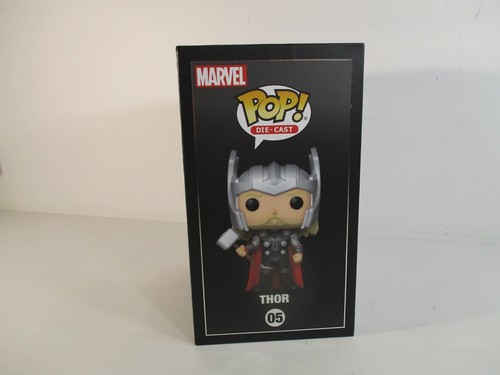 FUNKO POP! MARVEL THOR AENGERS DIE-CAST PERSONAGGIO DA COLLEZIONE #05 SIGILLATO IN FABBRICA - Foto 5 di 9