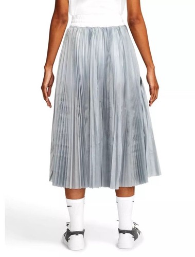 Nike x Sacai Pleated Skirt White Women’s Sz Large CV5713-100 $500 - Picture 3 of 7