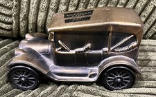 VTG Metal Car Bank American Bank Trust Of PA Banthrico Made In Chicago USA