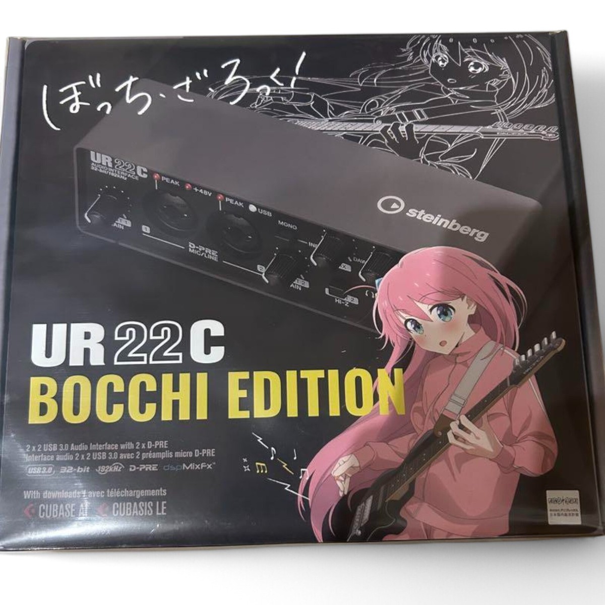 UR22C Bocchi Edition steinberg USB audio interface 32-bit UR22C Bocchi Edition steinberg USB audio interface 32-bit