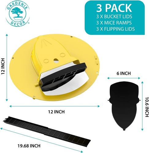 Flip and Slide Mouse Rat Trap - Humane Traps for Indoor Outdoor Use - Reusable - Picture 7 of 7