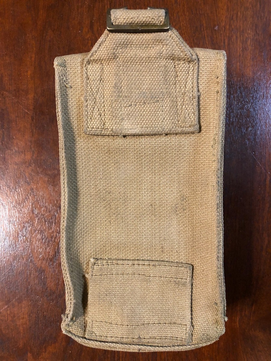 イギリス軍 P37バッグ 希少上品WW2英軍イギリス軍P37スモールパックバッグ item