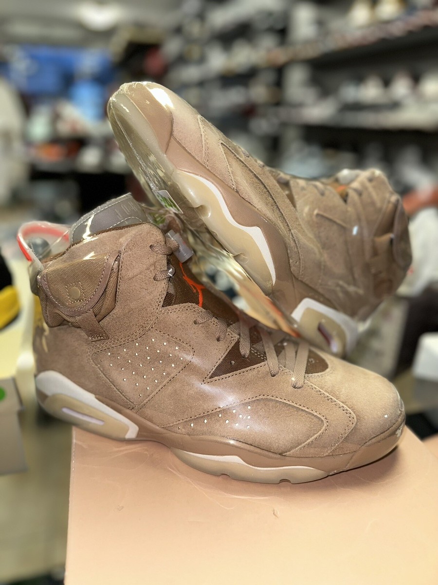 New Air Jordan 6 Travis Scott British Khaki 2021 Size 11 New Air Jordan 6 Travis Scott British Khaki 2021 Size 11