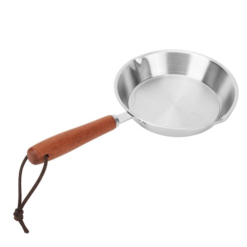 JY (12CM) Bratpfanne Kleine 16cm Edelstahl Pfanne Spiegeleipfanne - Bild 14 von 22