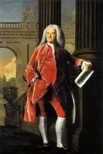 Oil painting john singleton copley - gentleman nathaniel sparhawk in landscape @