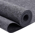 10 Feetx15.75 Inch Felt Fabric Rolls Felt Non-Woven Sheet 0.1Cm Thick Dark Gray
