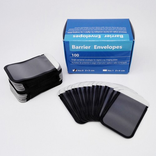 Dental X Barrier Envelopes SIZE #0/#1/#2 Digital X-Ray Scan Phosphor Plates - Picture 5 of 25