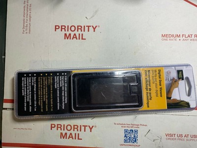 Prime Line Products U 11187r Digital Door Viewer Black