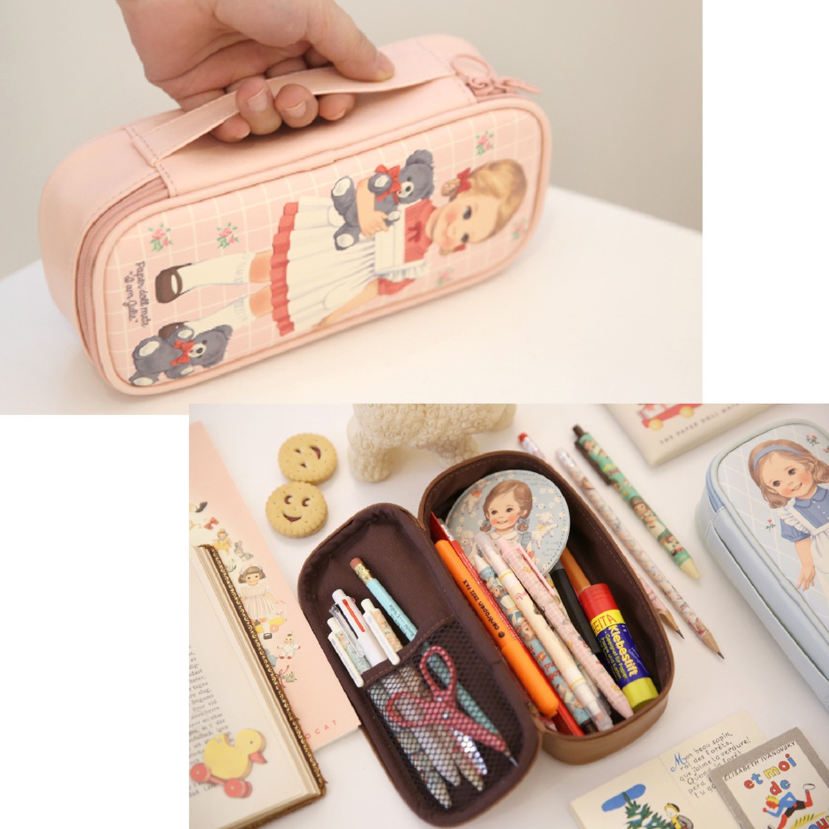 Afrocat Paper Doll Mate Better Beauty Pouch P Cosmetic