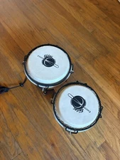 Bongo Drums 6” and 7” Wood Percussion Instrument Bongos for Kids Adults Begin...