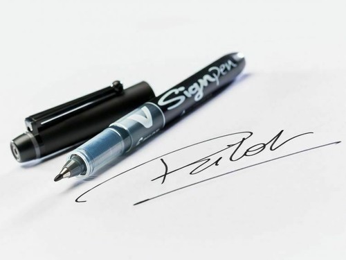 Pilot V Sign Marker Pens Liquid Ink Fibre Tip 2.0mm - Available in 6 Colours - Picture 4 of 11