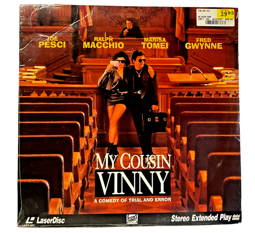 My Cousin Vinny (1992 Laserdisc)-J Pesci, M Tomei -Fox Home Video-New/Sealed - Picture 3 of 4