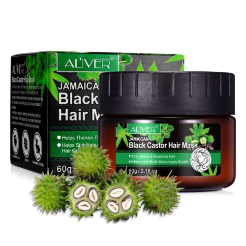 Haarpflege Set Shampoo Conditioner Haarmaske Haaröl Rizinus Haarwachstum Vegan - Bild 12 von 18