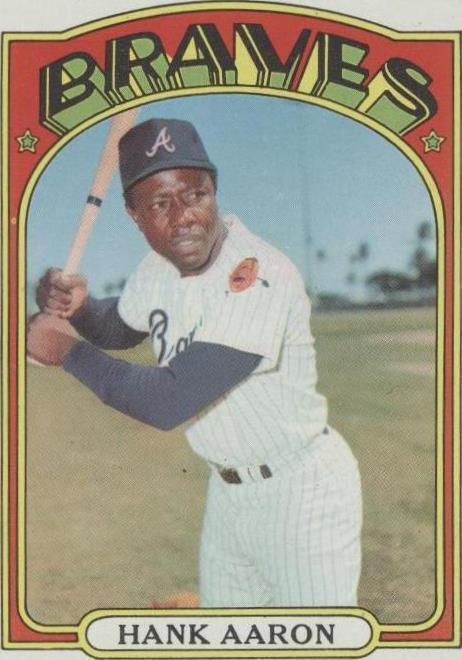 1972 Topps - Hank Aaron #299 - 1 of 1
