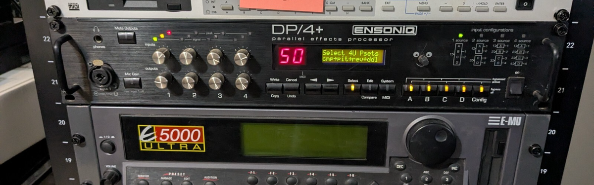 Ensoniq DP/4+ Parallel Effects Processor - needs repair | eBay