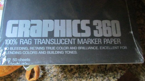 *Bienfang Graphics 360 100% Rag Translucent Marker Paper - 9 "x 12 " pad ... - 第 2/2 張圖片