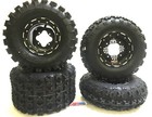 DWT G3 Beadlock Rims GBC XC Master Tires Front/Rear XC Kit  Raptor 700 Banshee