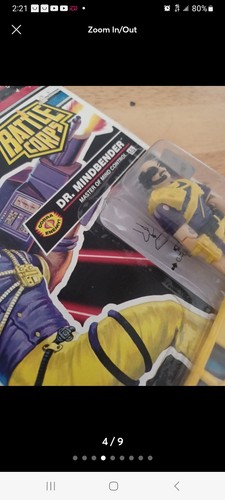 GI Joe Cobra DR. MINDBENDER BATTLE CORPS 1992 HASBRO nuovo MOC SIGILLATO - Foto 4 di 7