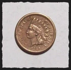 1860 INDIAN HEAD CENT  Very Old Cleaning Sharp XF #12C73