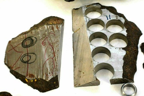 Genuine Meteorite Rings Blanks Finished or Unfinished A Piece of Heaven - Picture 4 of 52