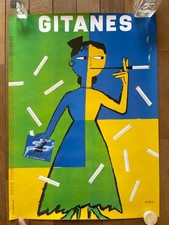 Affiche Cigarettes GITANES