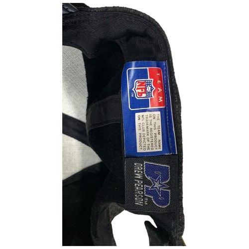 Dallas Cowboys Leather Hat Rare Vintage Drew Pearson Adjustable Strap - Picture 8 of 11