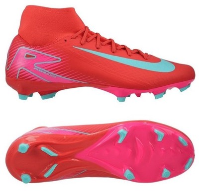 Nike Zoom Mercurial Superfly Academy FG Soccer Cleats Red FQ1456-800 Mens 11