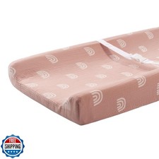 Meracorallo Muslin Changing Pad Cover, 100 Cotton Soft and Comfortable Boho