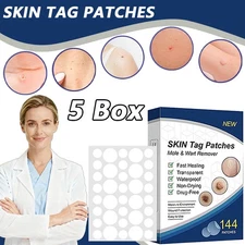720PCS Skin Tag Remover Patches Quick Effective Mole Wart Removal Pad Sticker