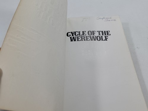 Stephen King CYCLE OF THE WEREWOLF 1985 1st Print TPB Berni Wrightson illustrat. - Picture 9 of 10