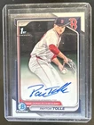 2024 Bowman Draft Payton Tolle Chrome Auto 1st Prospect #CPA-PT Red Sox