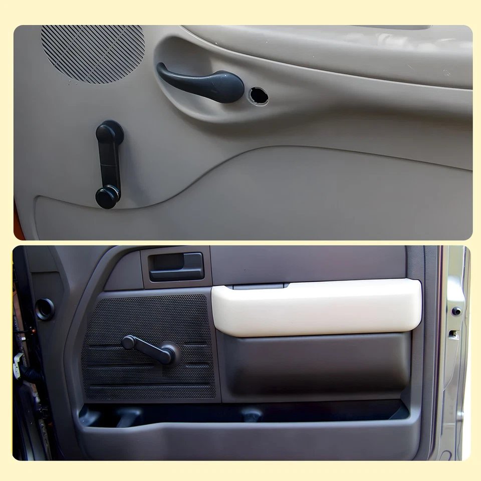 Juego de 2 manijas de manivela de ventana manual para Ford F250 F350 F450 Super Duty 1999-2016 Foto 2 de 4