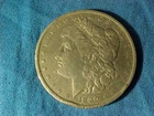 US Silver Coin-1890 MORGAN SILVER DOLLAR