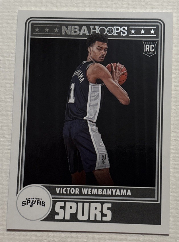 2023-24 Panini NBA Hoops - Hoops Tribute Victor Wembanyama #298 (RC)
