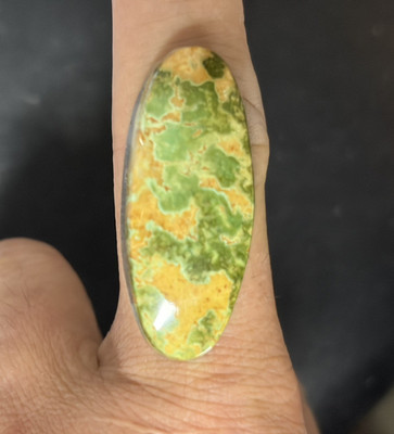 Natural Pilot Mountain Turquoise Cab 37 ct