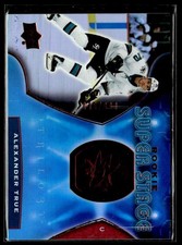 2020-21 Upper Deck Trilogy Rookie Super Stage Alexander True San Jose Sharks