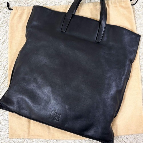 Loewe Handbag Anagram Nappa leather Black Used Excellent Condition Authentic JPN - Picture 21 of 24