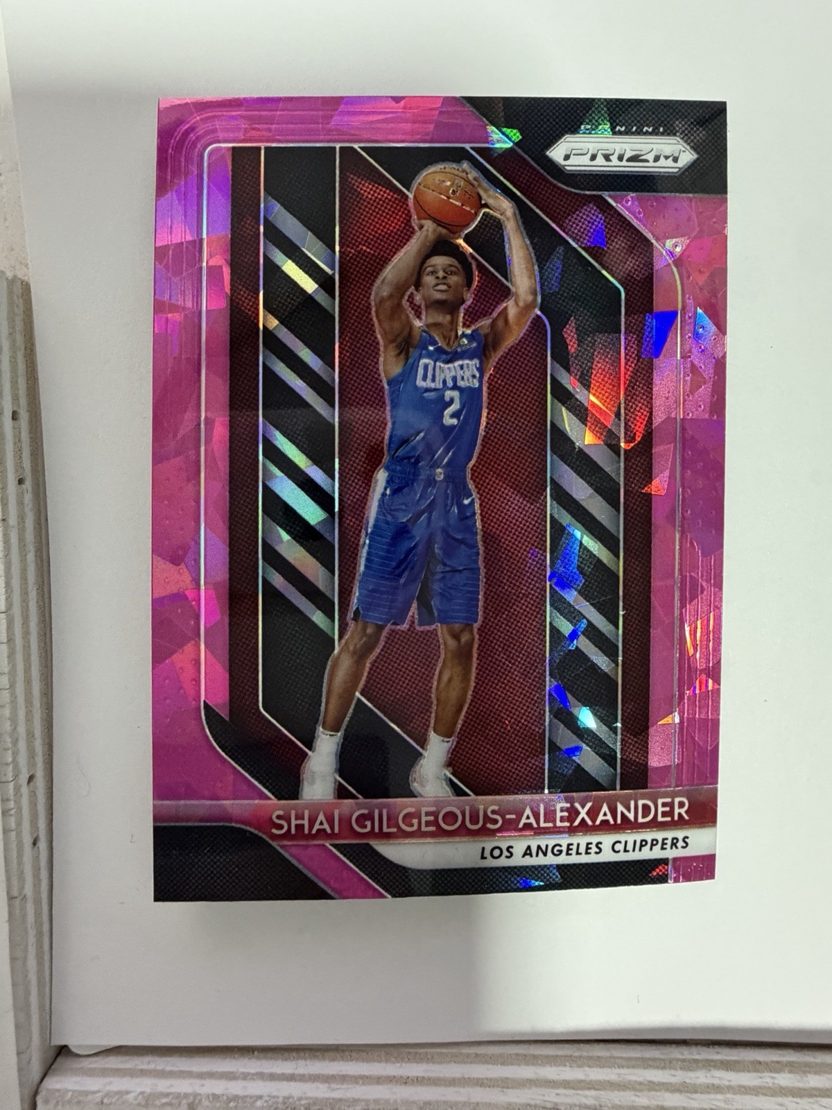 2018-19 Prizm Pink Ice Shai Gilgeous-Alexander RC #184