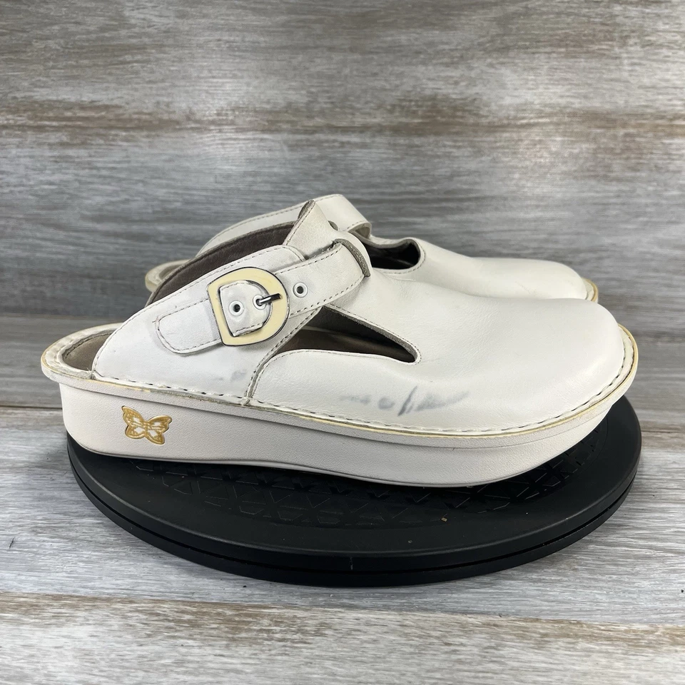 Женские туфли-слипоны Alegria Donna белые размер ЕС 39 США 9 - Изображение 3 из 4