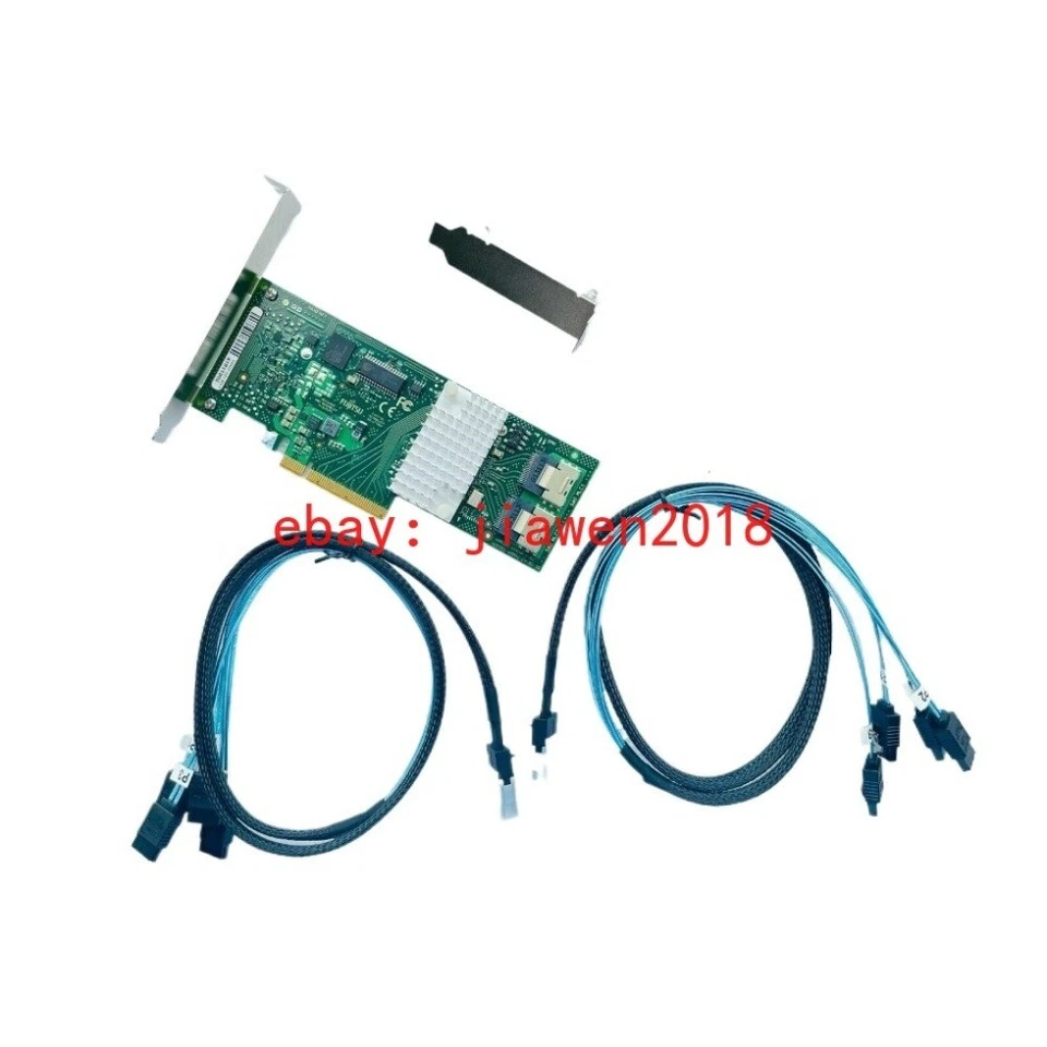 Fujitsu 9211-8i 6G HBA LSI FW:P20 IT Mode ZFS FreeNAS unRAID+2* SFF-8087 SATA US - Image 2 of 4