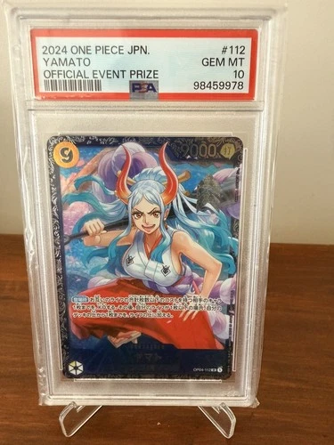 PSA 10 Yamato OP04-112 SR Flagship Official Event Prize Jpn