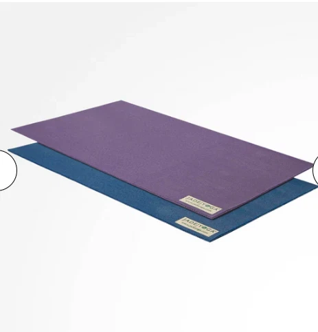 MINI ESTERILLA DE YOGA JADEYOGA FUSIÓN - GOMA ECOLÓGICA Y NATURAL - AZUL MEDIANOCHE Foto 3 de 4