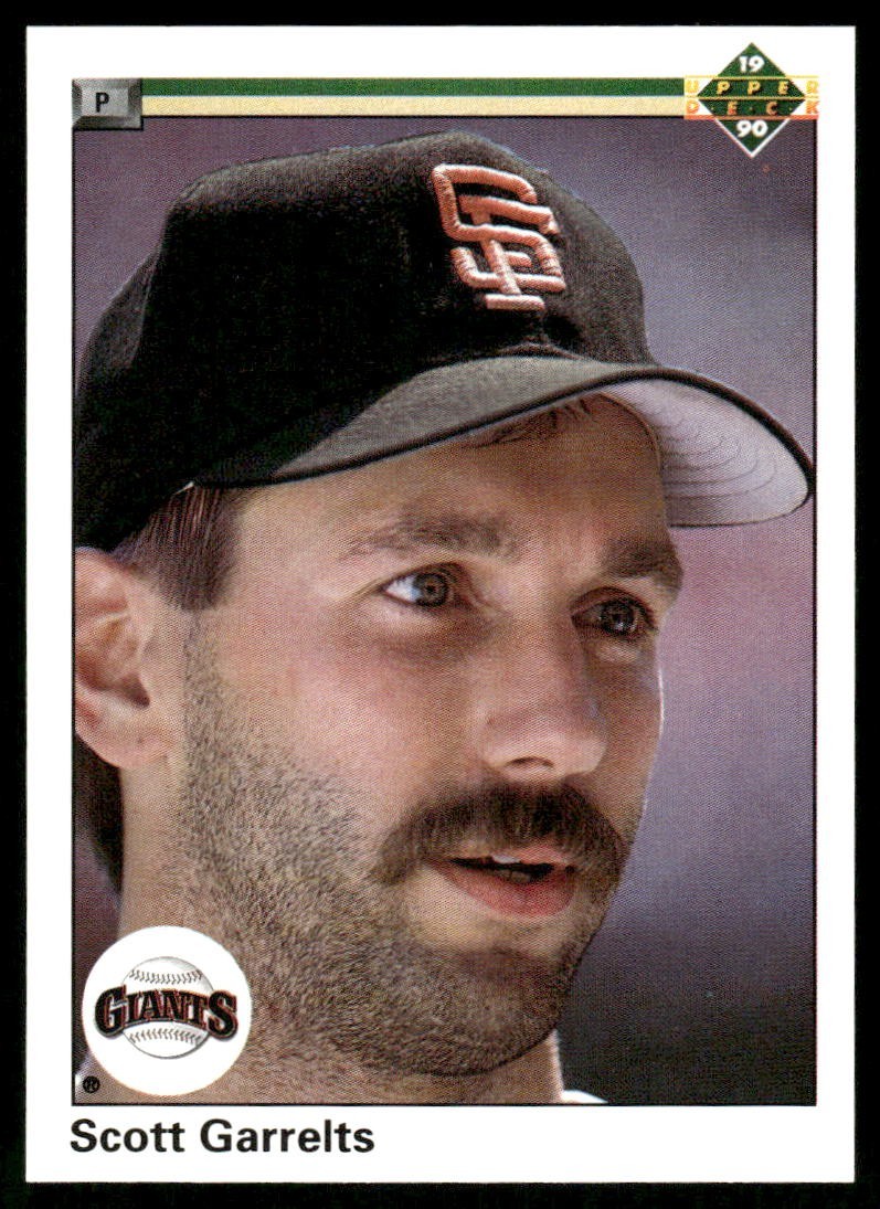1990 Scott Garrelts #478 Upper Deck San Francisco Giants Baseball