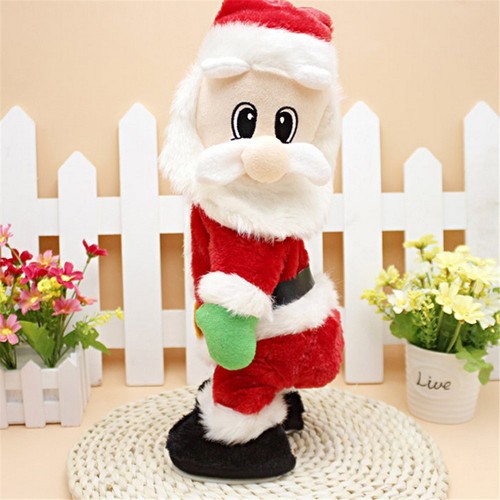 Twerking Dancing Santa Claus - Twisted Wiggle Hip Christmas Animated Figure W...