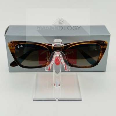 NEW Ray-Ban RB2299 Lady Burbank Women\'s Cat Eye Sunglasses 52mm Brown/Brown Lens NEW Ray-Ban RB2299 Lady Burbank Women main image 2