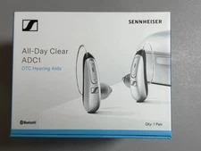 Sennheiser All-Day Clear OTC Programmable  PLEASE READ-ONLY LEFT EARPIECE WORKS