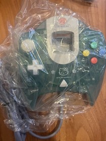SEGA Dreamcast HELLO KITTY Blue HKT-3000 Console Set Tested Great Condition.