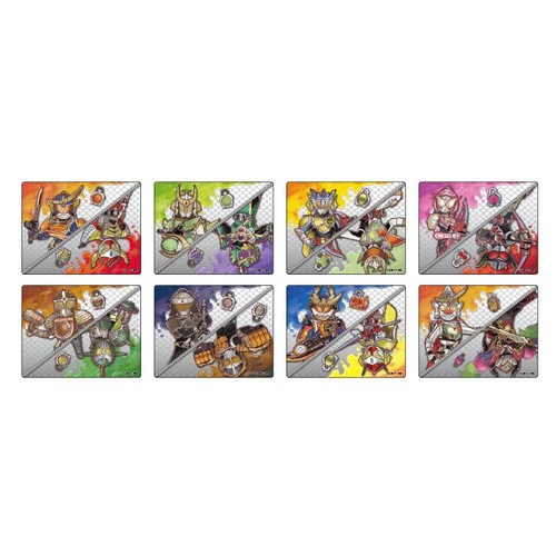 Kamen Rider Gaim 01 Graff Art Illustration Acrylic Cards 8-Piece Box